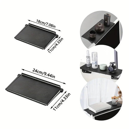 Computer TV Screen Shelf No Punching Router Set-top Box Shelf Desk Storage Rack