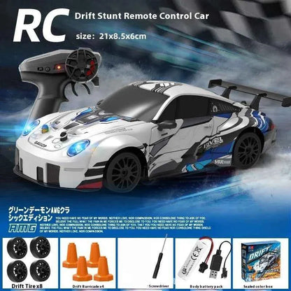 RC Drift Car 1/26 Realistic Race Car 4WD Mini RC Car 2.4Ghz Control Smooth Drifting Action Boys Toys RC 4x4 Fun for All