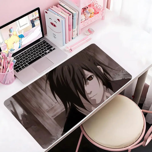 Anime The L-Legend Of Dororo And Hyakkimaru Mouse Pad Mousepad Large Gaming LockEdge Thickened Computer Keyboard Table Desk Mat
