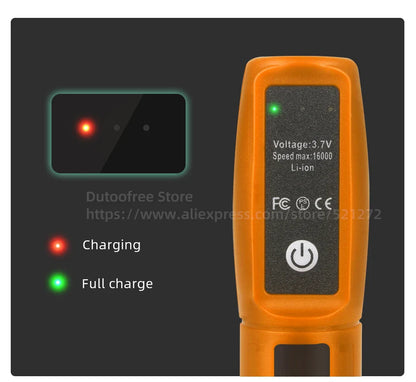 Mini Wireless Drill Rechargeable Polishing Machine DIY Mini Rotary Tool USB Engraving Tool Dremel Tool Mini Engravin Machine