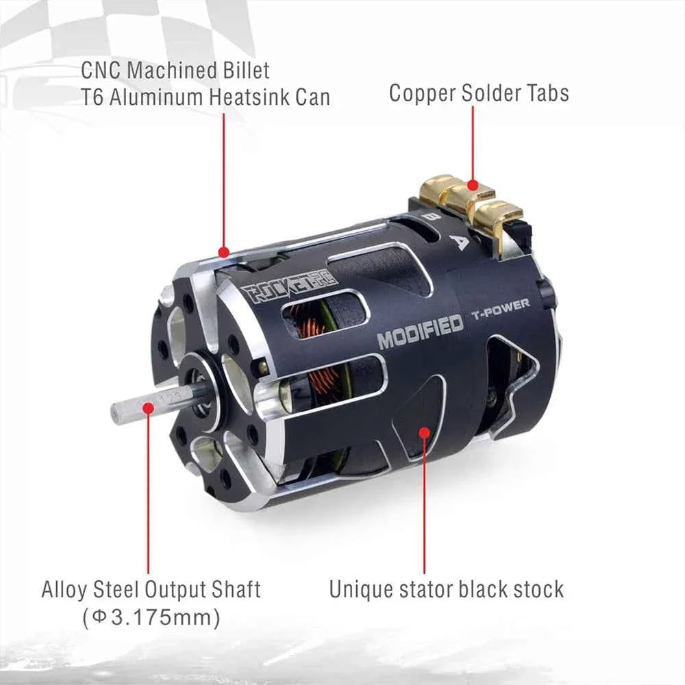 RC Car Surpasshobby Rocket 540 V5R Sensored Brushless Drift Racing Motor for 1/10 1/12 1/14 RC Car Competition Modified Truck