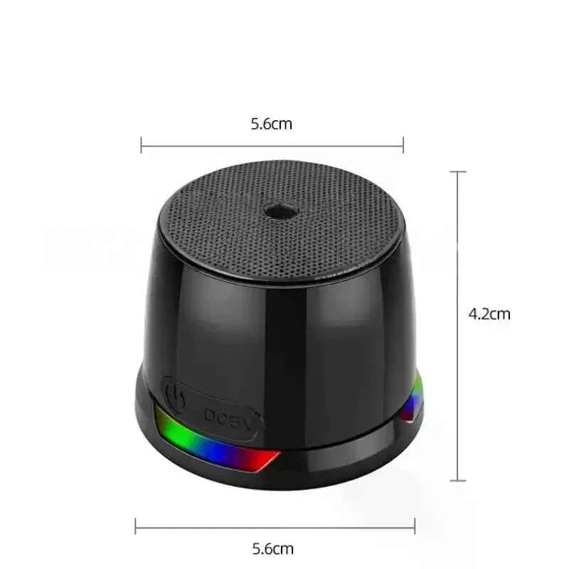 1 Set Loud Sound Portable Speaker With Color Light Phone Stand Bluetooth Speaker Stocking Stuffers For Teens Christmas Gifts