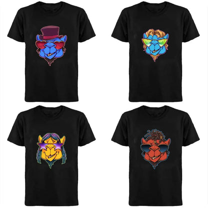 Men's T-shirt For men Fashion pattern Printed T Shirt Pattern Short-sleeved Streetwear Summer Casual Men's Tops