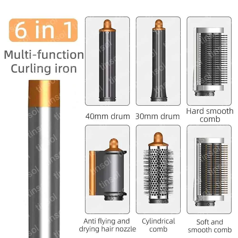7-in-1 multifunctional curling iron  hair dryer and straightener set, styling tool that allows salon-quality styling at home