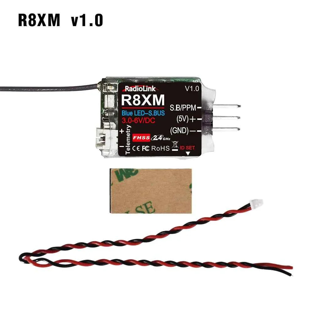 RadioLink RC Receiver R8FGH R8FG R8EF R8FM R8SM R8XM R7FG R6F R4FGM 2.4G Receiver for RC Transmitter RC8X/T8FB/T8S/RC6GS/RC4GS