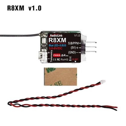 RadioLink RC Receiver R8FGH R8FG R8EF R8FM R8SM R8XM R7FG R6F R4FGM 2.4G Receiver for RC Transmitter RC8X/T8FB/T8S/RC6GS/RC4GS