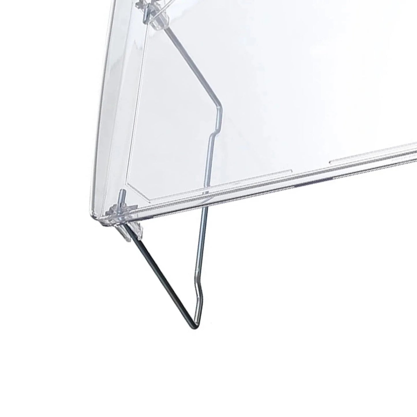 Foldable Desktop Storage Shelf Easy To Assemble  Multifunction Large Space Stackable Space Saving Stylish for Bathroom