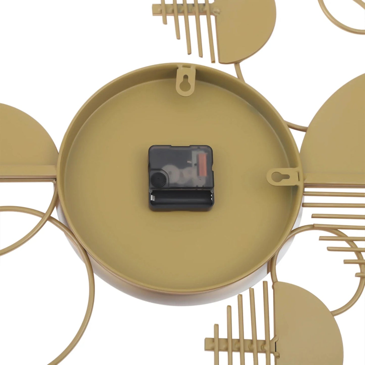 Gold Metal Creative Minimalist Style Decorative Clock