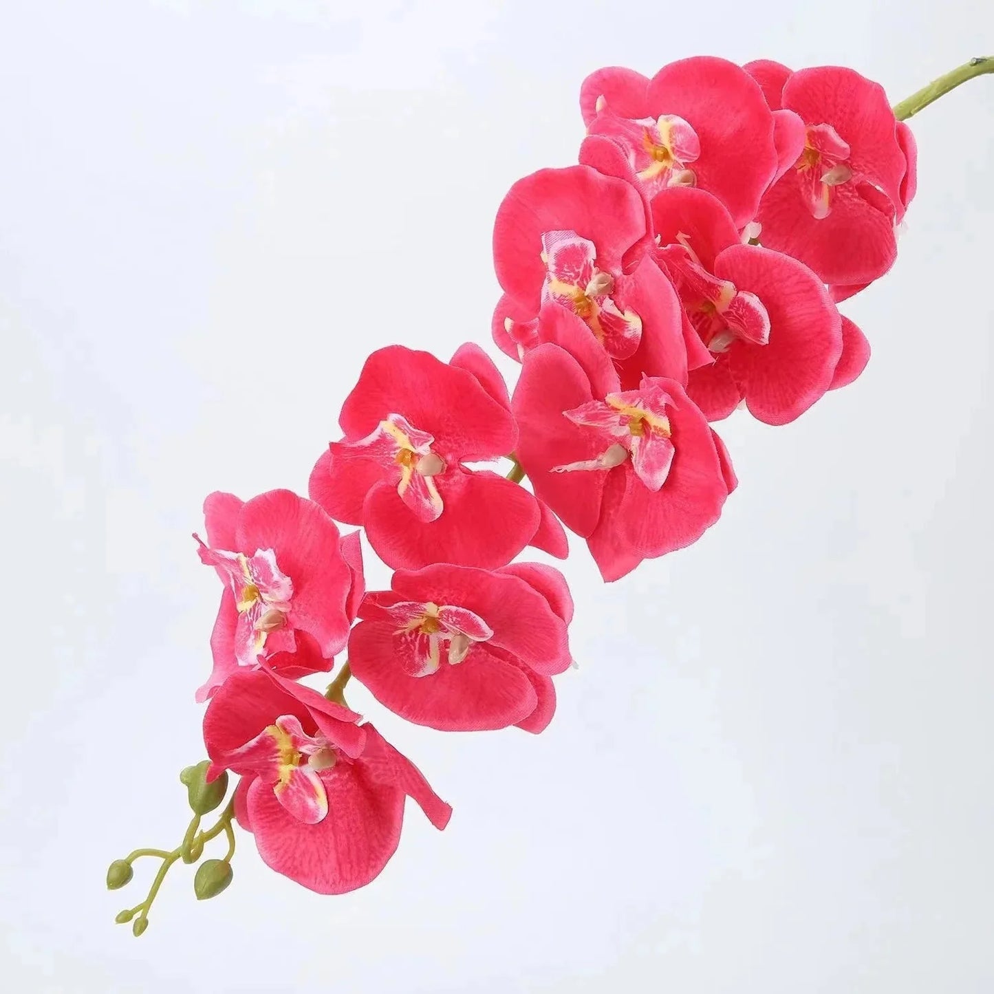 1Pcs Butterfly Orchid Artificial Flowers Orchid Phalaenopsis Fake Flowers Party Home Decor Garden Wedding Decoration Accessories