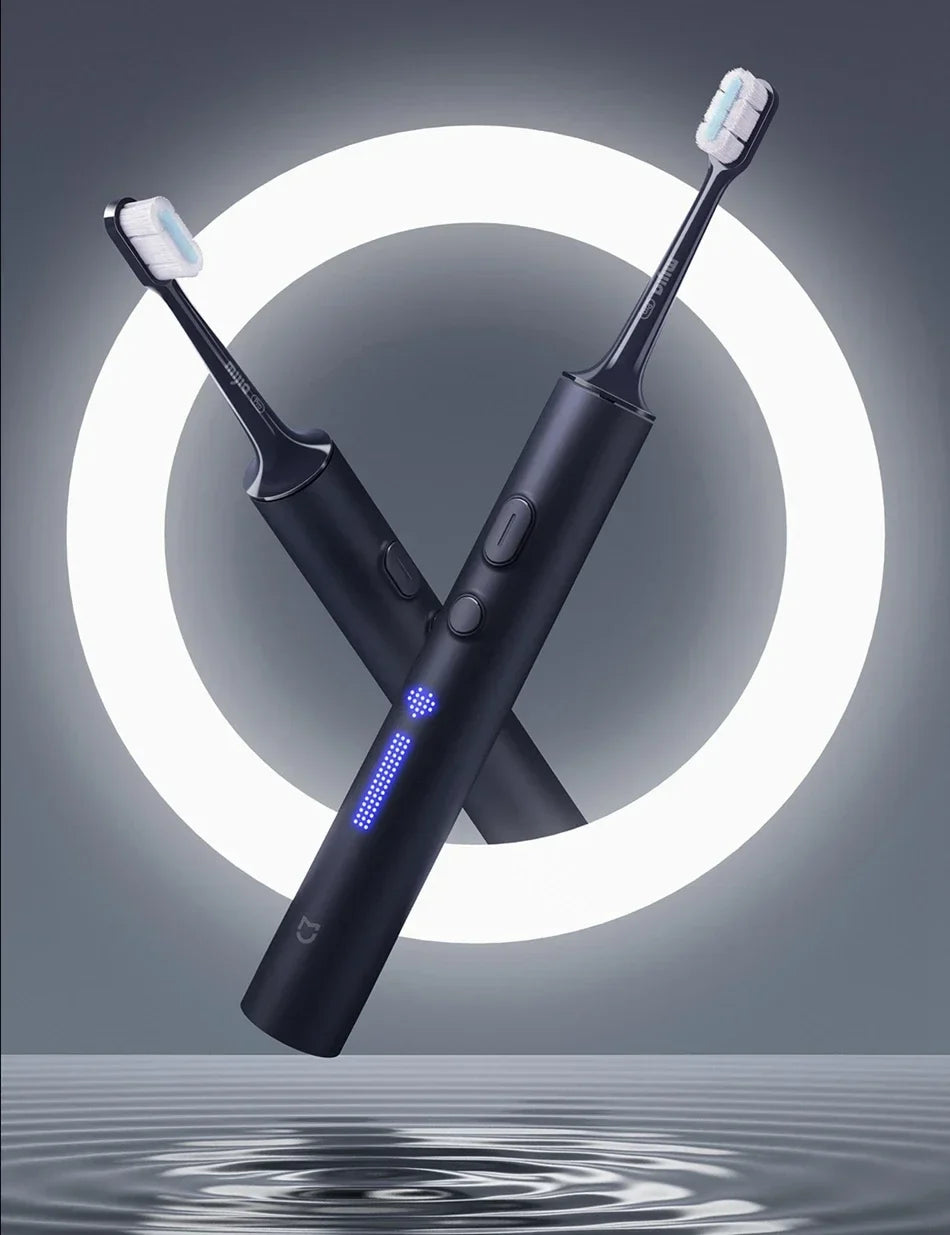 Xiaomi Mijia T700 Sonic Electric Toothbrush - Smart LED Display & Adjustable Intensity - IPX7 Waterproof with Inductive Charging