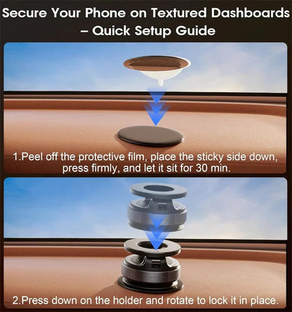 Car Mount Electric Vacuum Magnetic Holder Foldable Strong Suction Stand For Cell Phone For iphone 12 13 14 15 16 Live Streaming