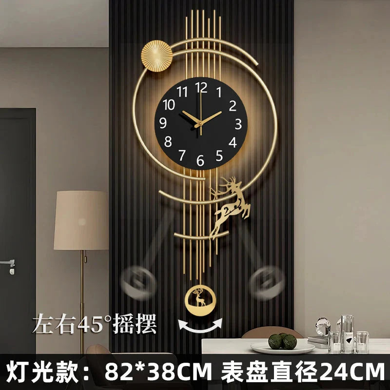 Wall Clock Large Bathroom Decor Room Digital Room Watch Interior Wall Decoration Gaming Decoration For Bedroom Accessories Live