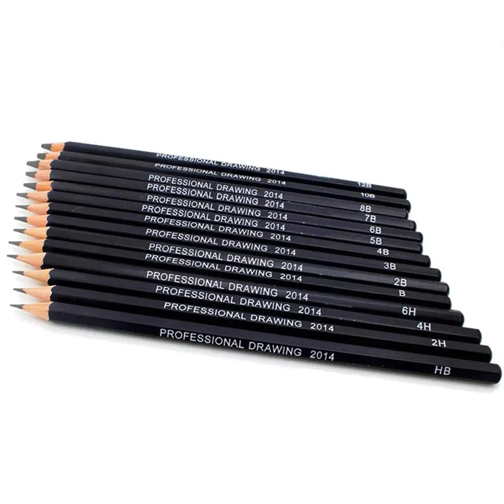 School Supplies Students For Exam Stationery Supplies Drawing Pencil Set Professional Sketch HB 2B 6H 4H 2H 3B Painting Pencils