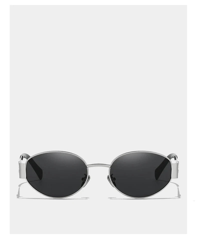 New Sunglasses For Women And Men Sun Glasses Alloy Oval Eyewear
