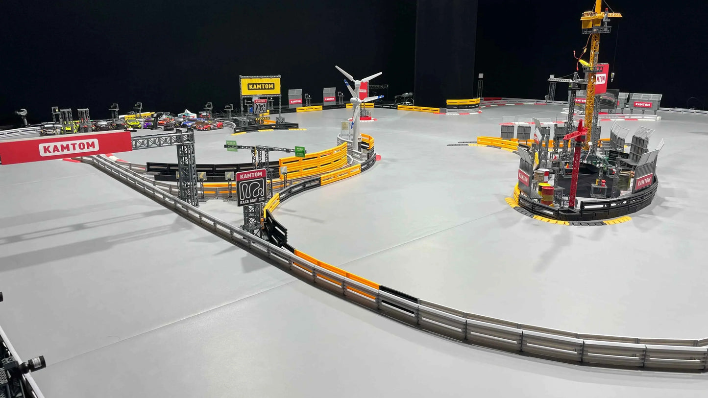 RC Car Road Barriers Remote Control Car Accessories Drifting Race Track Barrier Traffic Splicing Stereo Roadblock Traffic Scene