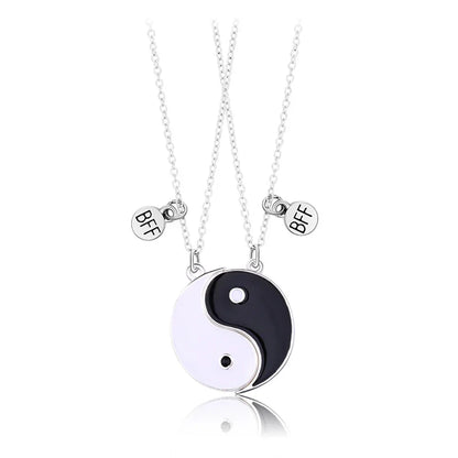 New Best Friends Necklace For Women Girls Broken Heart Puzzle Musical Note Pendant Necklaces BFF Friendship Forever Jewelry Gift