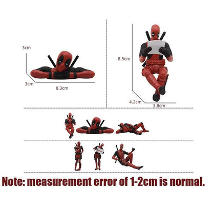 Deadpool & Wolverine Figure Deadpool 3 Figure Cool Cute Movie Figure Toy Doll Model Plush Decoration For Kid Birthday Gifts