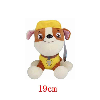 Paw Patrol Plush Toy Action Figure Ryder Marshal Zuma Everest Cartoon Model Two postures Plush Toy Children's Birthday Party Gif