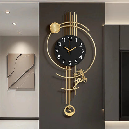Wall Clock Large Bathroom Decor Room Digital Room Watch Interior Wall Decoration Gaming Decoration For Bedroom Accessories Live
