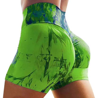 Seamless Fitness Pants Women's High Waist Hip Lift Sports Tight Shorts Running Sexy Peach Gym Yoga Shorts