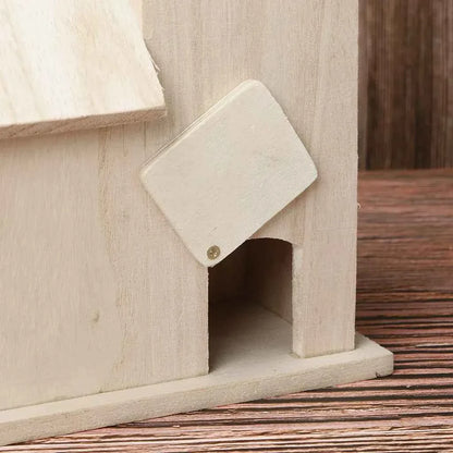 Wooden Bird Houses Bluebirds Home Small Bird House For Outside Garden Unfinished Bird Houses To Paint For Bird Watching