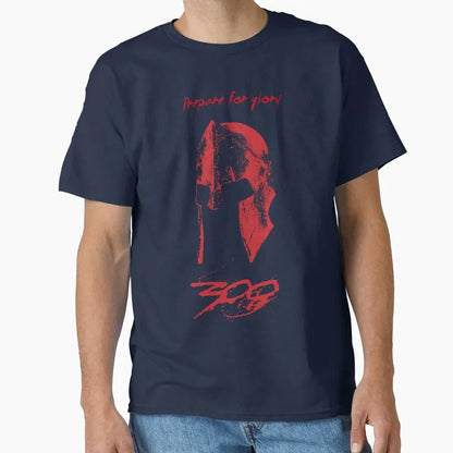 SPARTAN HELMET RED Spartan warrior helmet ancient greece this is sparta T Shirt for men Large size Adult tops S-6XL