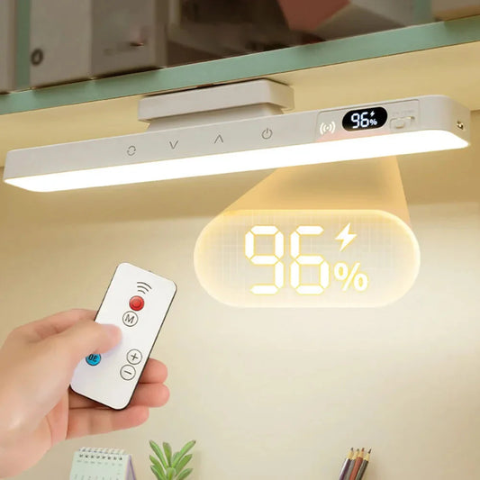 Touch Table Lamp Magnetic Desk Lamp Bulit-in Rechargeable Battery for Reading Cabinet Mirror Bedside Rechargeable Night Lights