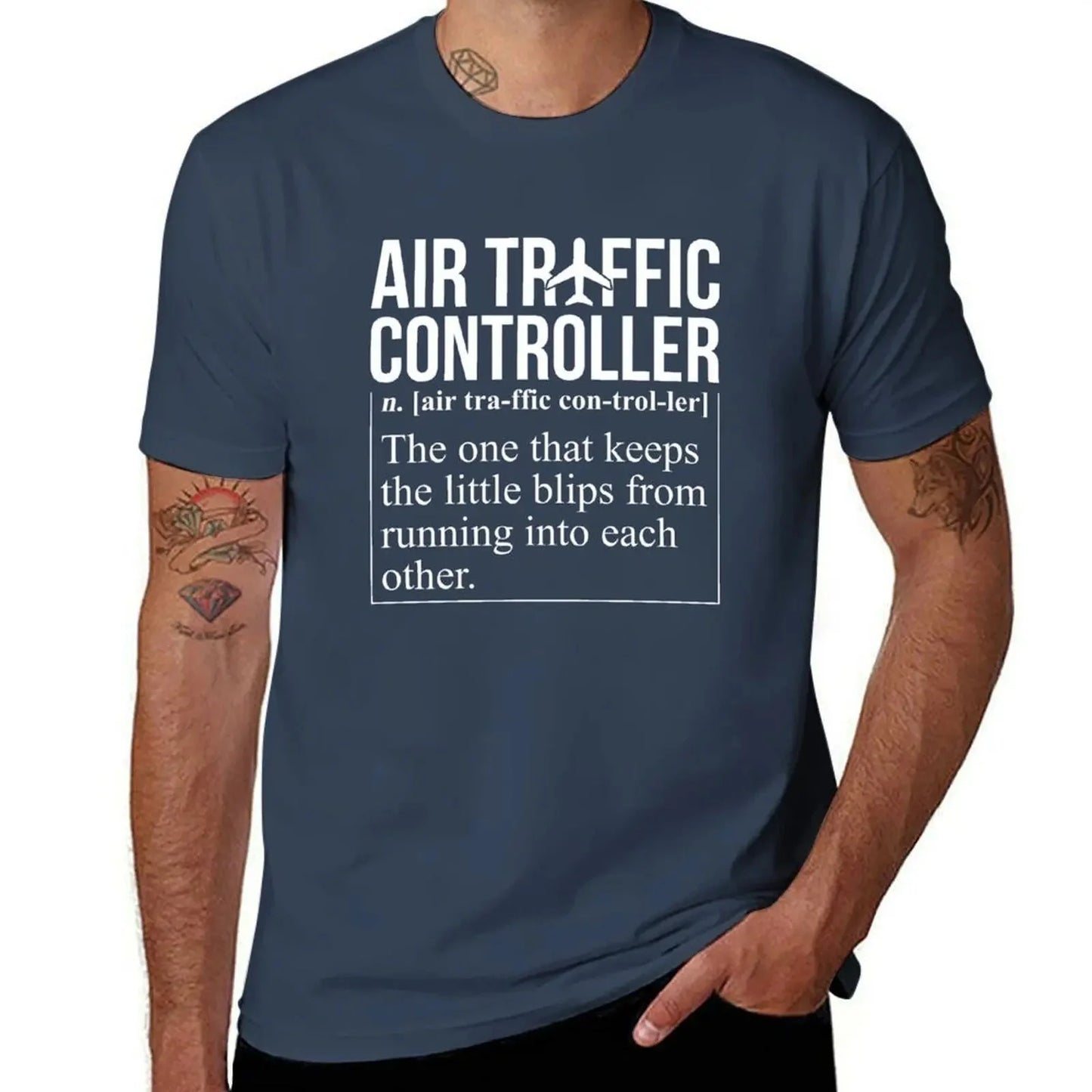 man Air t T-Shirt shirts Controller mens Funny shirts Definition t graphic with for prints t anime shirts Traffic