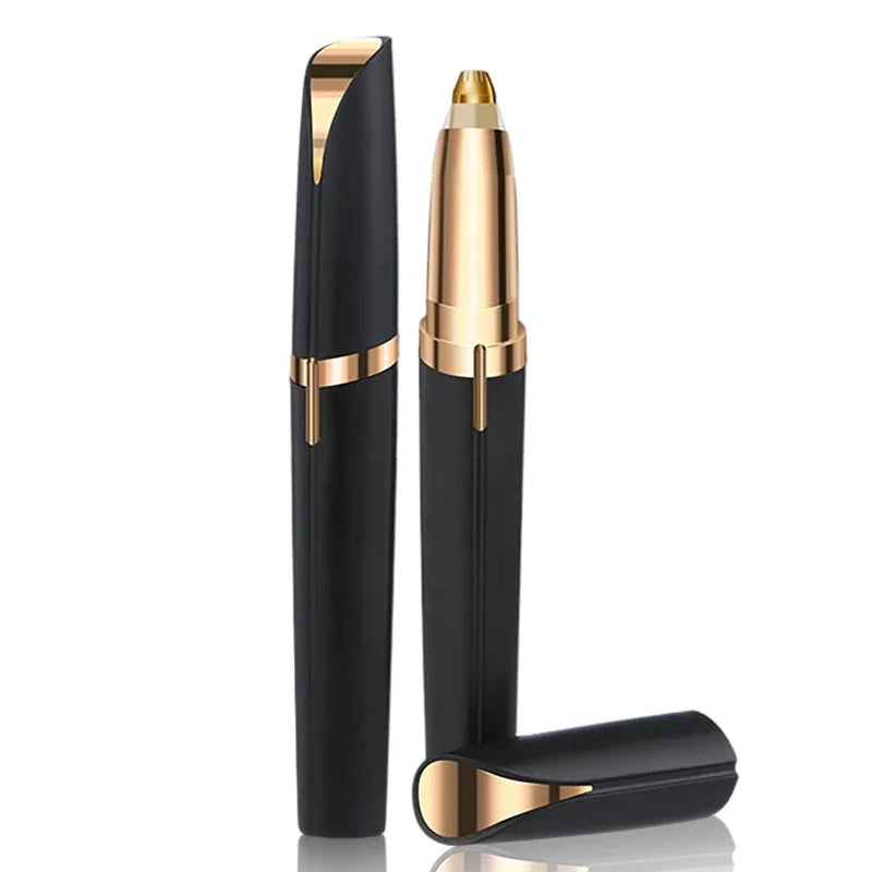 Electric Eyebrow Trimmer USB Charger Security Hair Removal Eye Brow Epilator Shaper Shaver Painless Razor Facial Hair Remover