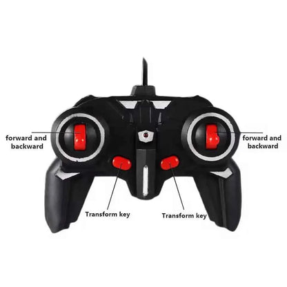 Electric RC Car 2 In 1 Transformation Robots Sports Vehicle Model Robots Boys Toys Remote Cool RC Deformation Cars Kid Toy Gifts