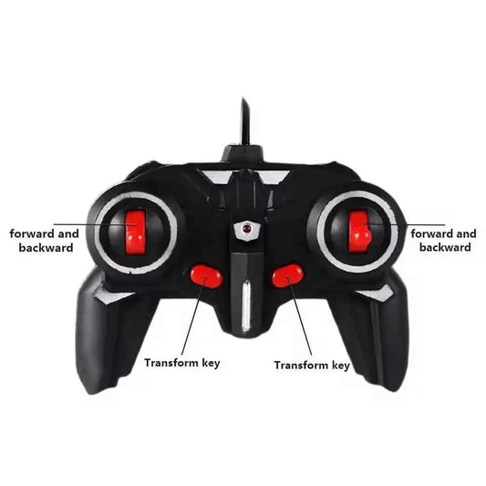 Electric RC Car 2 In 1 Transformation Robots Sports Vehicle Model Robots Boys Toys Remote Cool RC Deformation Cars Kid Toy Gifts
