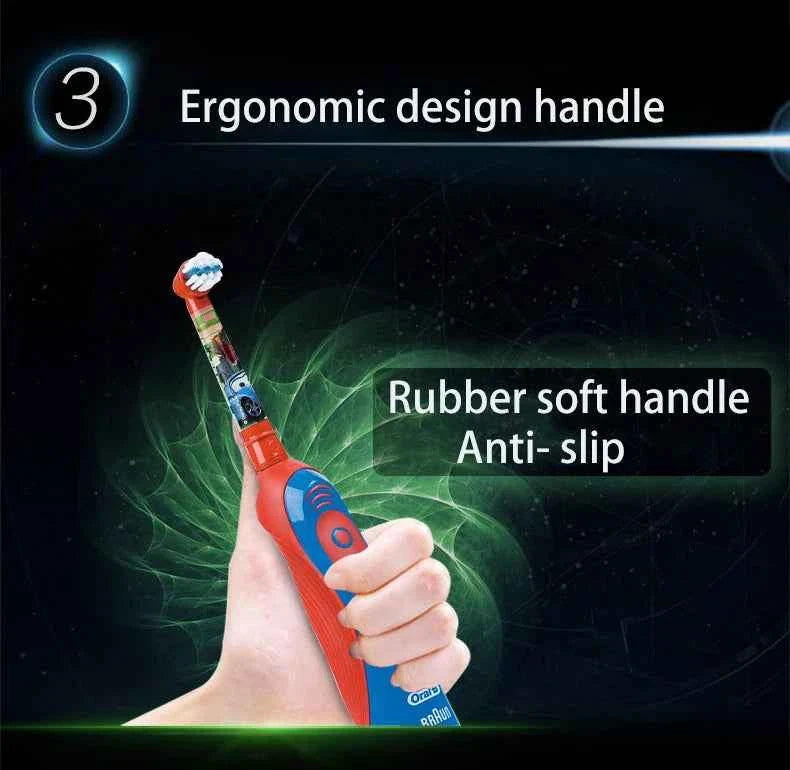 Oral B Electric Toothbrush for Kids Rotation Clean Teeth for Kids 3+ Soft Bristle for Child Waterproof Toothbrush