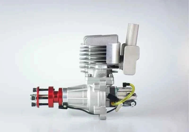 RCGF 60cc RE Rear Exhaust Gas Engine, Walbro Carburetor for Giant Scale RC Aircraft