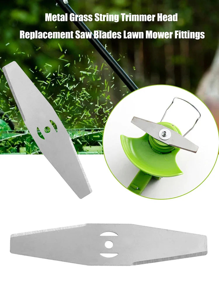 150 mm 40 Teeth Metal Grass Trimmer Heads Blade Replacement Weed Eater Saw Blade Lawn Mower Fit Accessory for Garden Power Tool