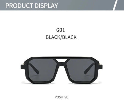2024 Square Sunglasses For Men Vintage Fashion Glasses Sunglasses Women Trendy Dropshipping Shades Gafas De Sol Hombre Lunette