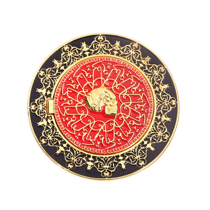 Big Size John Wick 4 Blood Oath Marker Coin Keychain Gold and Adjudicator Coin Metal Prop Accessories Collection Gift