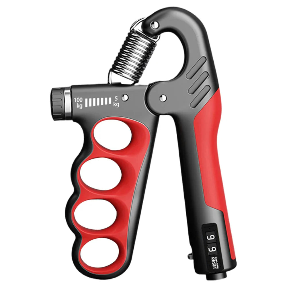 5-100 KG Grip Strength Trainer Non-Slip Gripper Stress Relief Adjustable Resistance for Musicians Athletes Hand Injury Recovery
