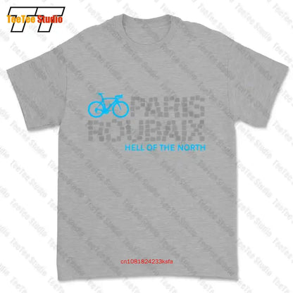 Paris Roubaix Hell Of The North Cycling T-shirt Tee NEZO