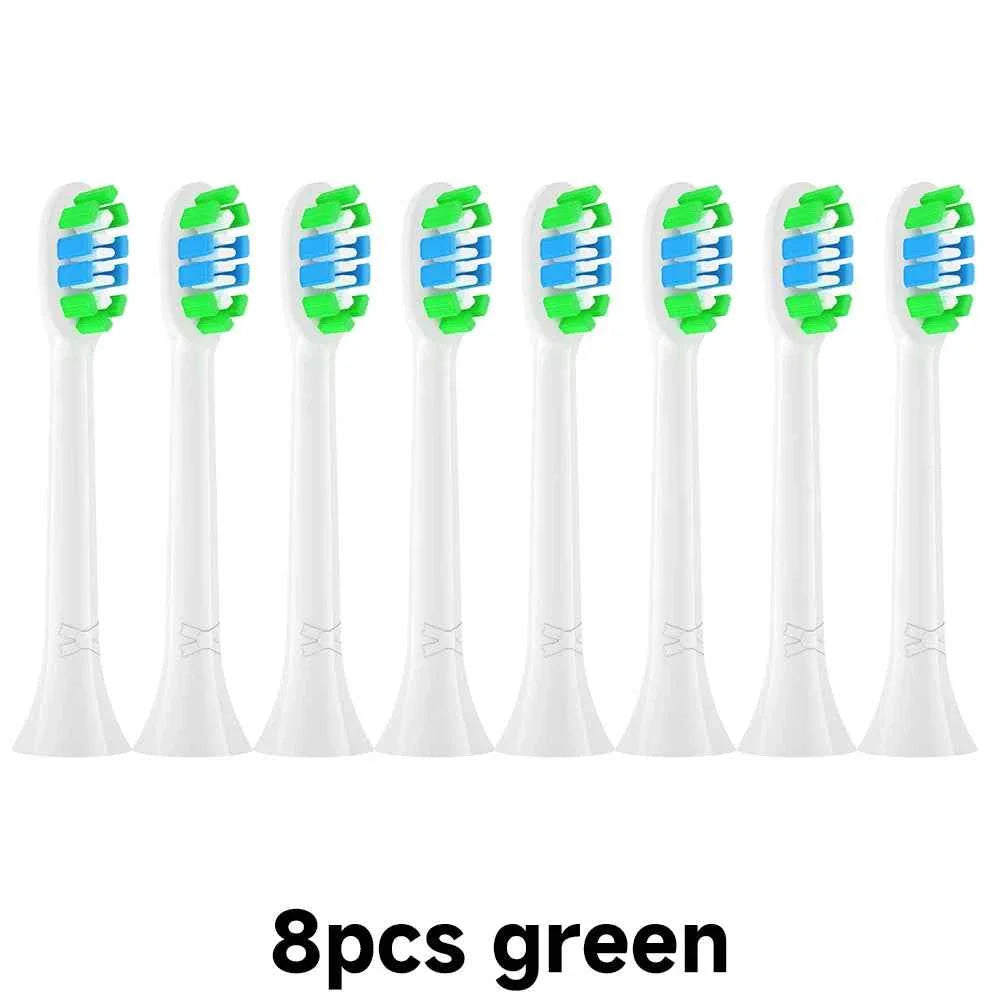 4/8pcs Replacement Toothbrush Heads Compatible with Philips Sonicare Soft Replacement Electric Brush Head 4100 6500 6100 7500 5
