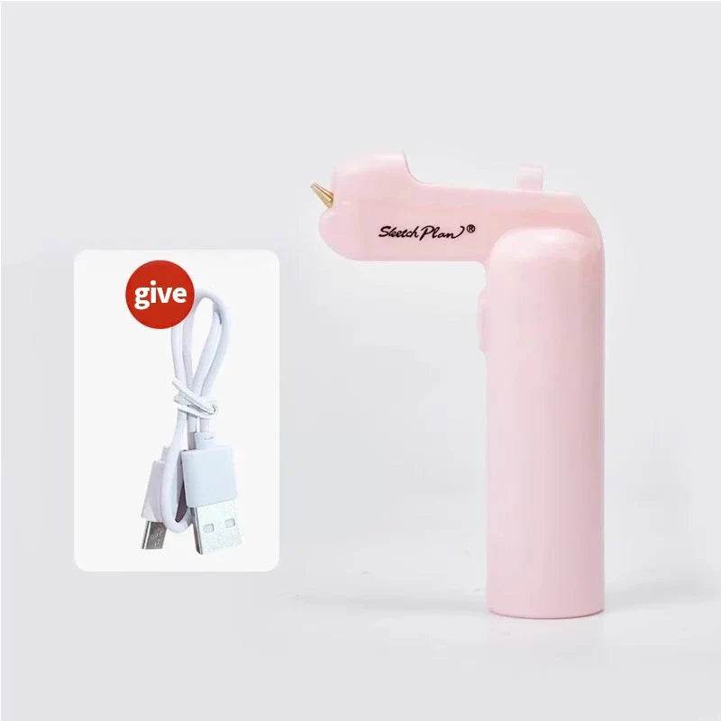 Art Electric Spray Pen Airbrush Set Inkjet Painting Brush Washable Spray Painting Hand Drawn Art Supplies Multi-function Color