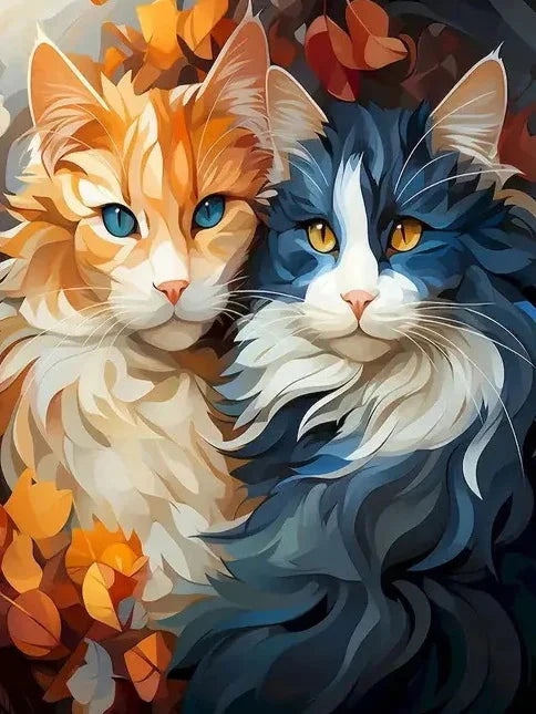 Full Set Picture by Number Dog Owl Animal for Adults DIY Frame Kits Drawing on Canvas Oil Painting Tiger Cat Home Decoration Art