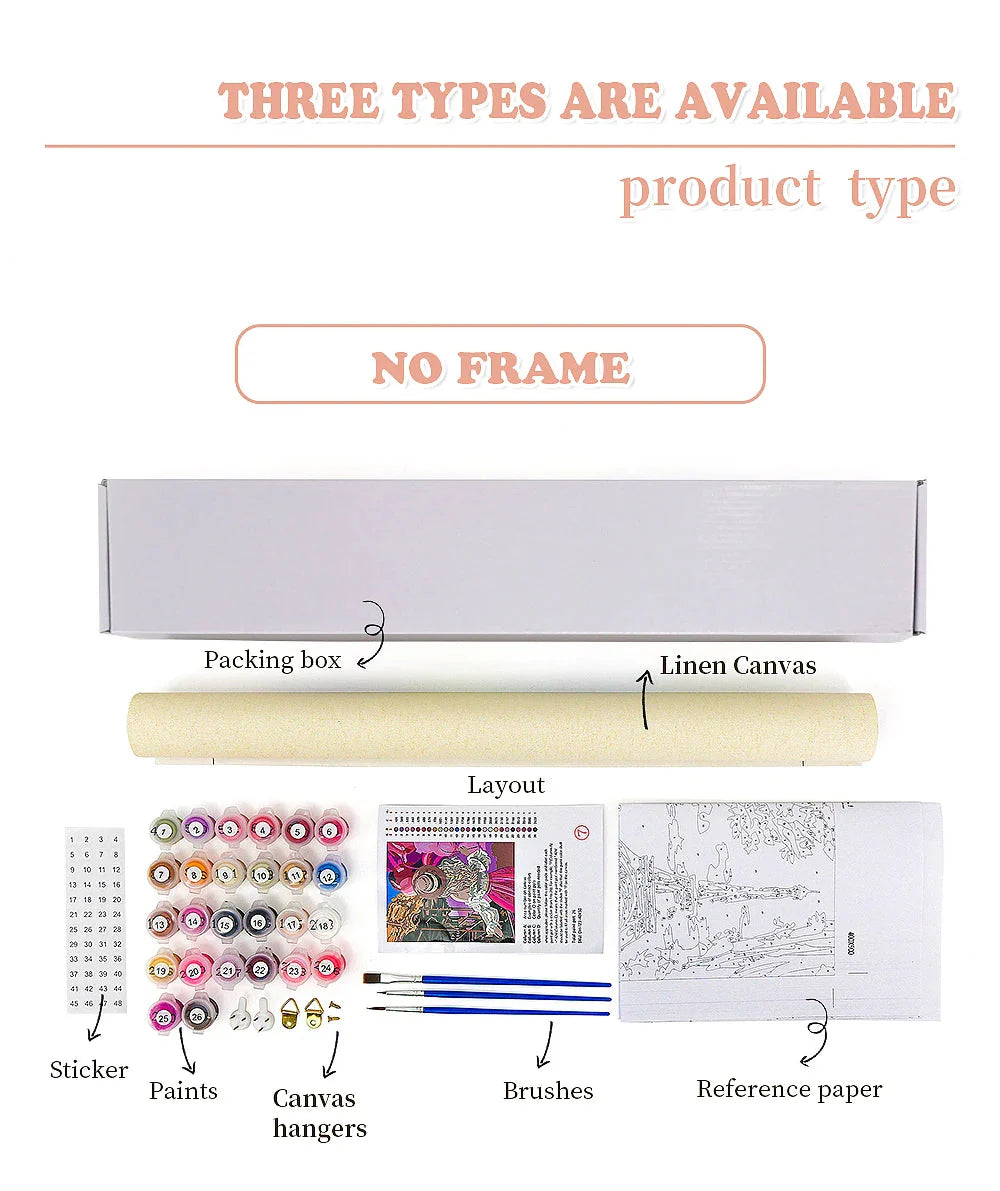 Pictures By Numbers Chicken Animal Paint Kit For Adults Digital Painting Oil Painting For Living Room Home Interesting Gift