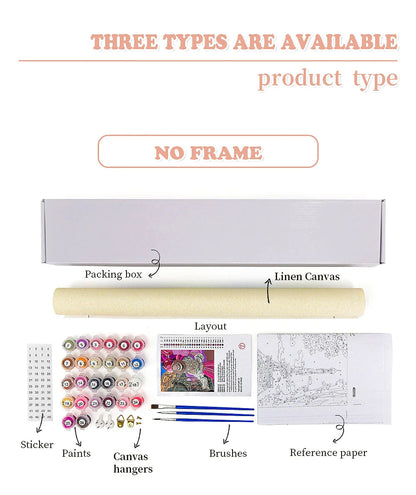 Pictures By Numbers Chicken Animal Paint Kit For Adults Digital Painting Oil Painting For Living Room Home Interesting Gift