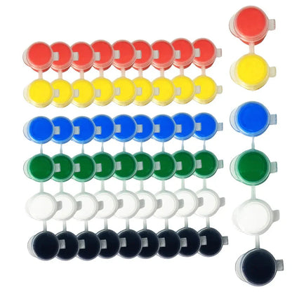 2ML acrylic pigment 6-color art hand painting non-toxic washable hand-painted graffiti professional art painting material painti