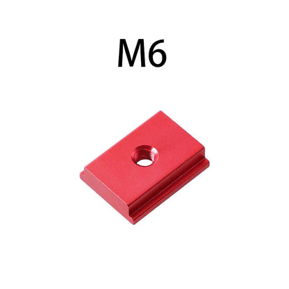 Table Saw Miter Bar Slider Gauge Rod T Slot Miter Track M6/M8T Screw Fixture Slot Aluminum Alloy for DIY Woodworking Router