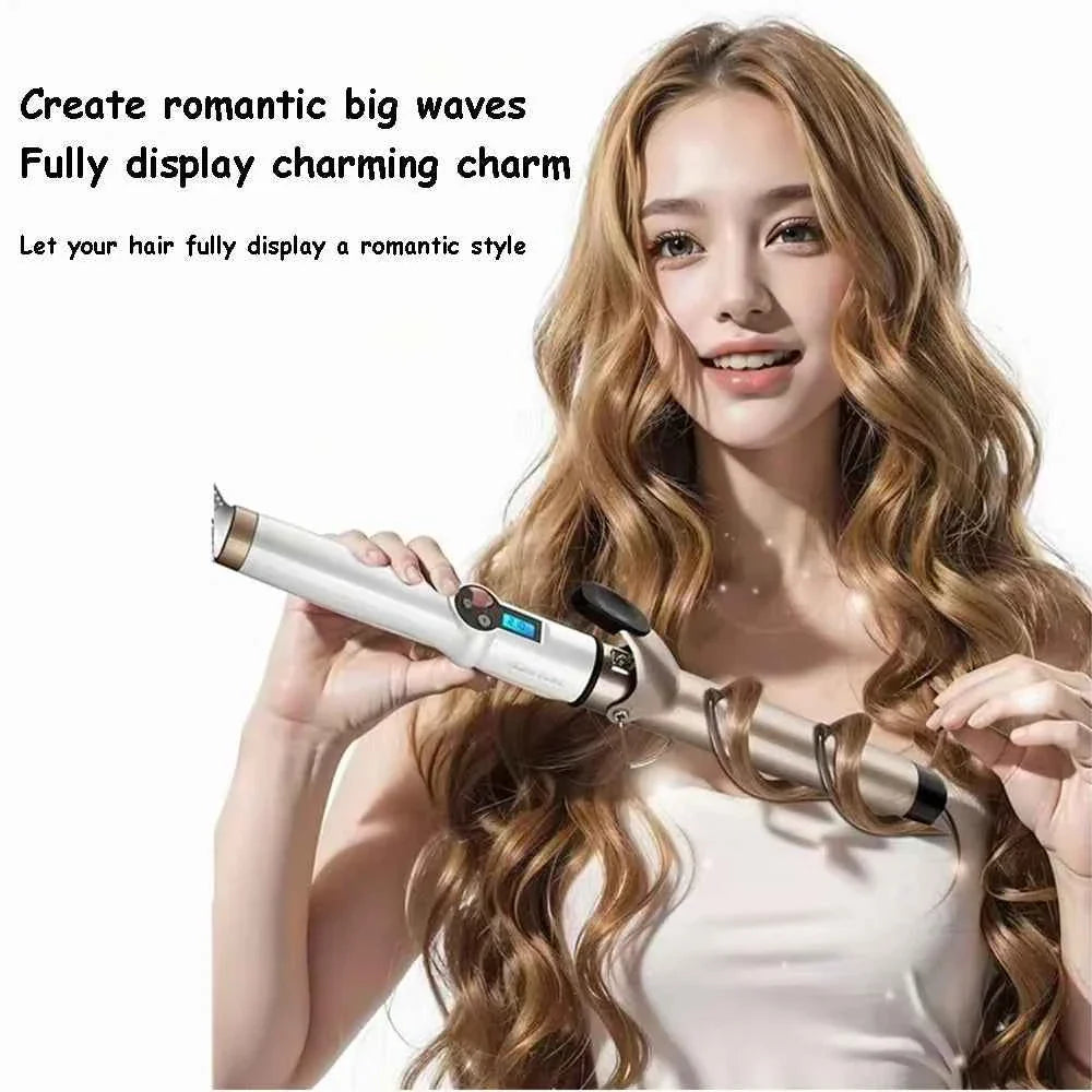 Electric Heating Curly Hair Stick Curling Iron Hair Straightener Wave Waver Beauty Salon Styling Tool Appliances Crimping Iron