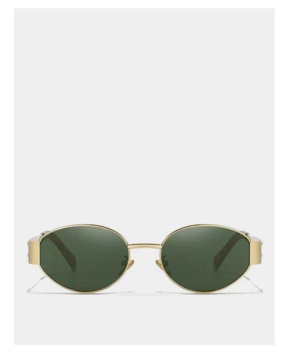 New Sunglasses For Women And Men Sun Glasses Alloy Oval Eyewear