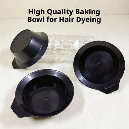 4Pcs Home Salon Hair Dyeing Brush Set Hair Dyeing Cream Bowl Coloring Brush Comb Kits Hair Tint Applicator Barber Styling Tool