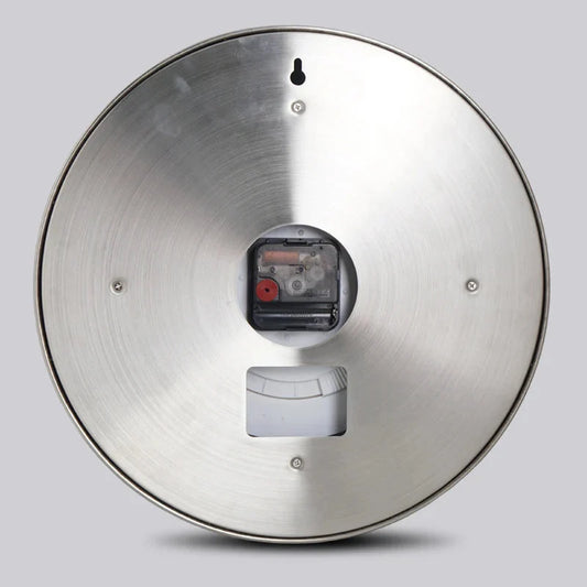 Metal Creative Art Design Digital Luminescent Clock 13"