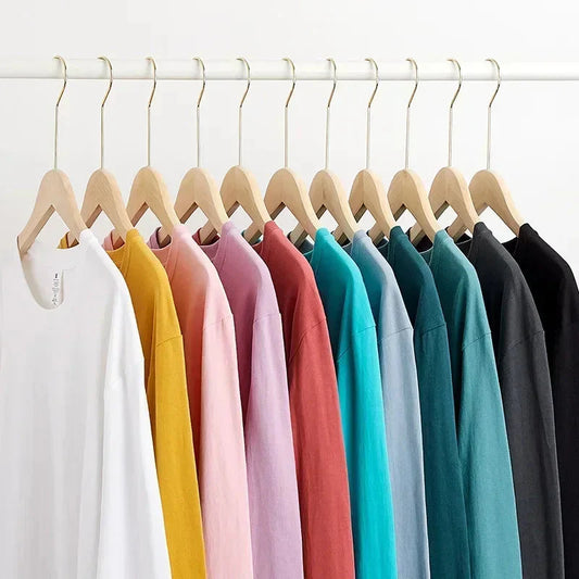 MRMT 2026 Brand New Mens T Shirt Combed Cotton Loose Tide Round Neck Long-Sleeved Men t-Shirt Pure Bottoming Top Tees Shirt